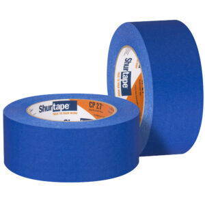 48MM X 50M Cinta de Pintor Azul Shurtape CP27®: La Solución de Enmascarado Profesional