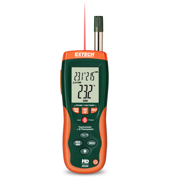 Psicrómetro EXTECH HD500