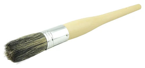 Pinceles / Bristler #8 15/16" pincel redondo #8 de 15/16" cerda gris, mango de espuma Weiler 40121