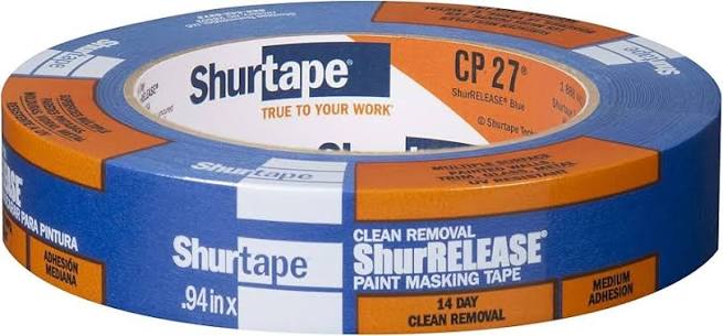 CINTA AZUL SHURTAPE MASKING 3/4 X 55M CP27